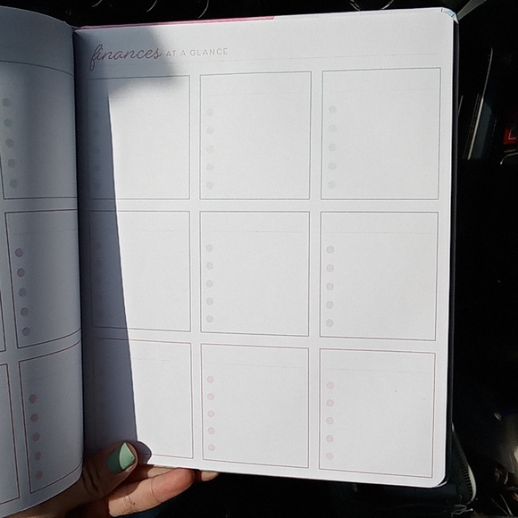 Budget/finance notebook hardcover - Picture 2 of 6